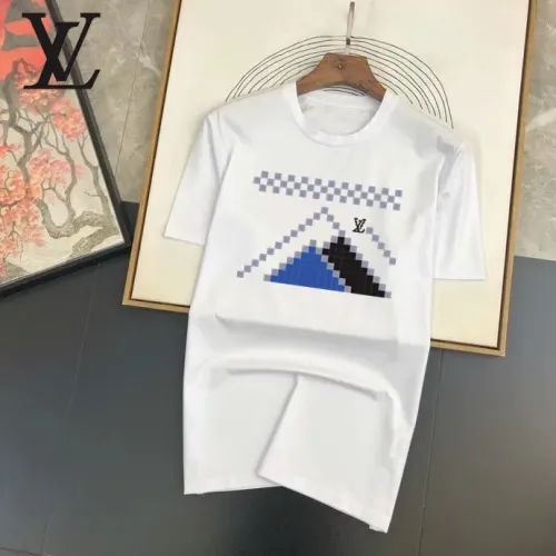Louis Vuitton LV T-Shirts Short Sleeved For Unisex #1451987 $25.00 USD, Wholesale Replica Louis Vuitton LV T-Shirts