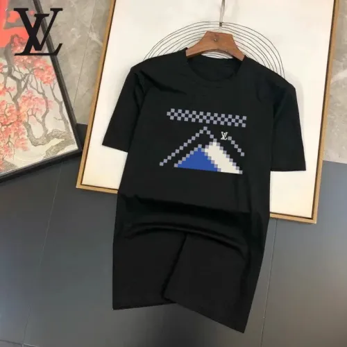 Louis Vuitton LV T-Shirts Short Sleeved For Unisex #1451988 $25.00 USD, Wholesale Replica Louis Vuitton LV T-Shirts