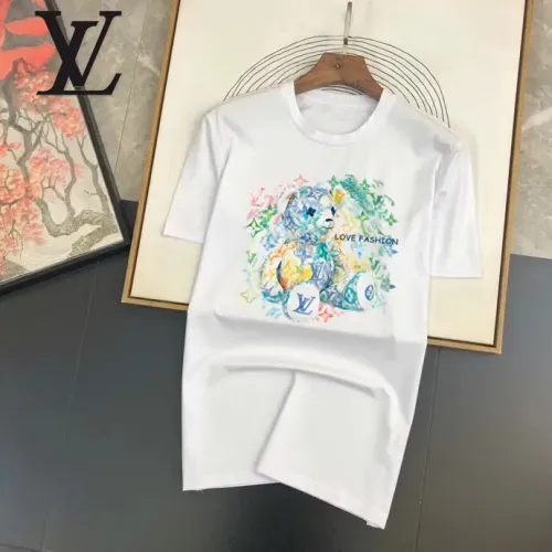 Louis Vuitton LV T-Shirts Short Sleeved For Unisex #1451995 $25.00 USD, Wholesale Replica Louis Vuitton LV T-Shirts