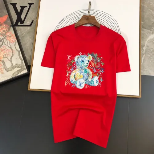 Louis Vuitton LV T-Shirts Short Sleeved For Unisex #1452000 $25.00 USD, Wholesale Replica Louis Vuitton LV T-Shirts