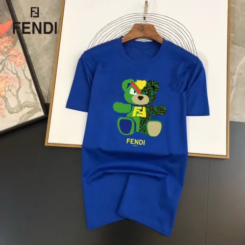 Fendi T-Shirts Short Sleeved For Unisex #1452004 $25.00 USD, Wholesale Replica Fendi T-Shirts