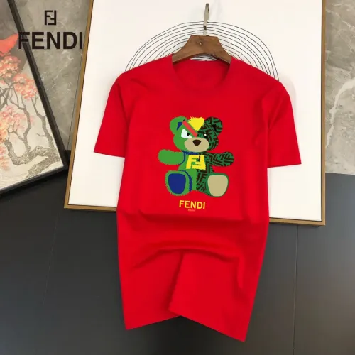 Fendi T-Shirts Short Sleeved For Unisex #1452006 $25.00 USD, Wholesale Replica Fendi T-Shirts