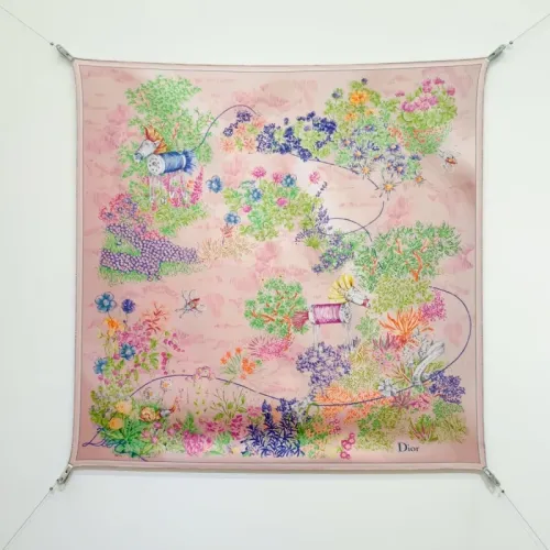Christian Dior Silk Square #1452010 $64.00 USD, Wholesale Replica Christian Dior Scarf
