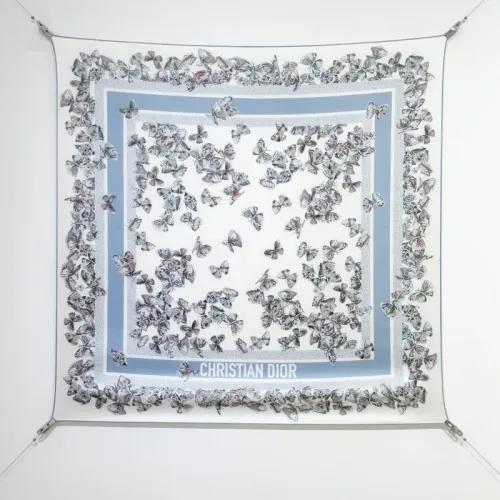 Christian Dior Silk Square #1452012 $64.00 USD, Wholesale Replica Christian Dior Scarf