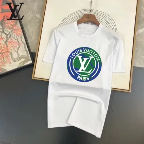 Louis Vuitton LV T-Shirts Short Sleeved For Unisex #1452013 $25.00 USD, Wholesale Replica Louis Vuitton LV T-Shirts