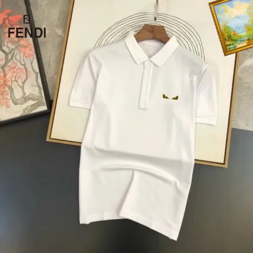 Fendi T-Shirts Short Sleeved For Men #1452061 $29.00 USD, Wholesale Replica Fendi T-Shirts