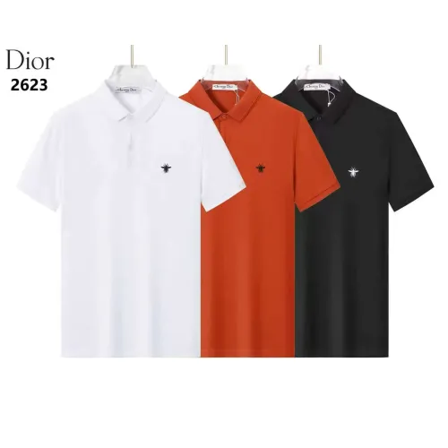 Replica Christian Dior T-Shirts Short Sleeved For Men #1452103 $36.00 USD for Wholesale