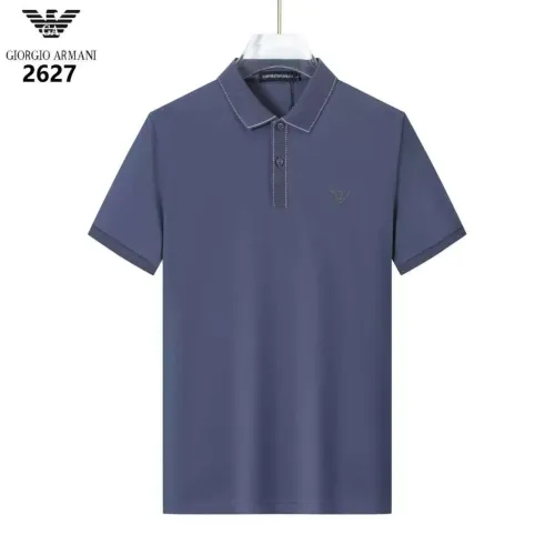 Armani T-Shirts Short Sleeved For Men #1452117