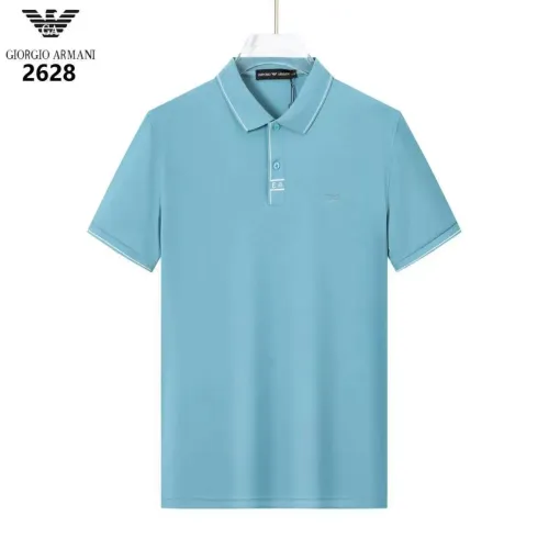 Armani T-Shirts Short Sleeved For Men #1452120