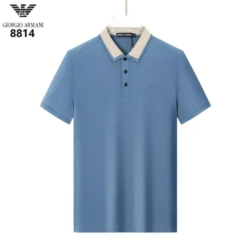 Armani T-Shirts Short Sleeved For Men #1452143