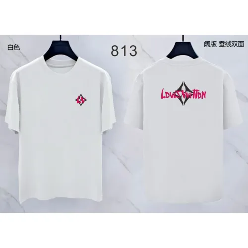 Louis Vuitton LV T-Shirts Short Sleeved For Men #1452231 $38.00 USD, Wholesale Replica Louis Vuitton LV T-Shirts