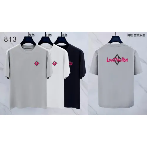 Replica Louis Vuitton LV T-Shirts Short Sleeved For Men #1452232 $38.00 USD for Wholesale