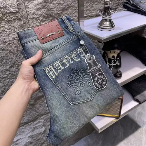 Chrome Hearts Jeans For Men #1452319 $52.00 USD, Wholesale Replica Chrome Hearts Jeans