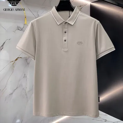 Armani T-Shirts Short Sleeved For Men #1452334