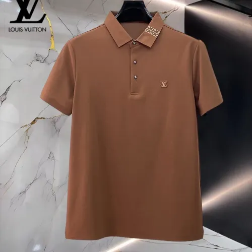 Louis Vuitton LV T-Shirts Short Sleeved For Men #1452353 $48.00 USD, Wholesale Replica Louis Vuitton LV T-Shirts