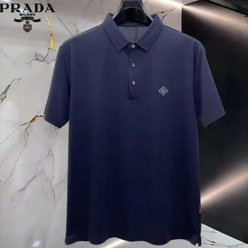 Prada T-Shirts Short Sleeved For Men #1452403 $48.00 USD, Wholesale Replica Prada T-Shirts