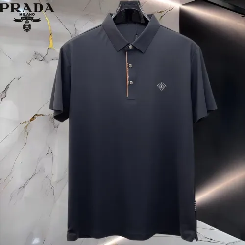 Prada T-Shirts Short Sleeved For Men #1452404 $48.00 USD, Wholesale Replica Prada T-Shirts