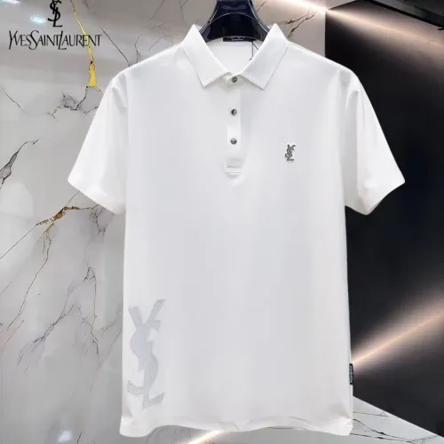 Yves Saint Laurent YSL T-shirts Short Sleeved For Men #1452421 $48.00 USD, Wholesale Replica Yves Saint Laurent YSL T-shirts