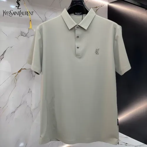 Yves Saint Laurent YSL T-shirts Short Sleeved For Men #1452422 $48.00 USD, Wholesale Replica Yves Saint Laurent YSL T-shirts