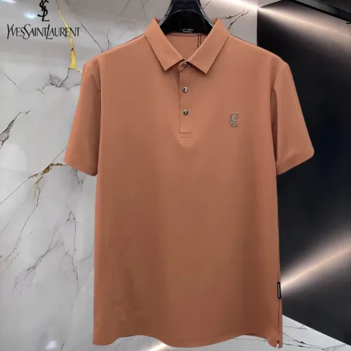 Yves Saint Laurent YSL T-shirts Short Sleeved For Men #1452423 $48.00 USD, Wholesale Replica Yves Saint Laurent YSL T-shirts