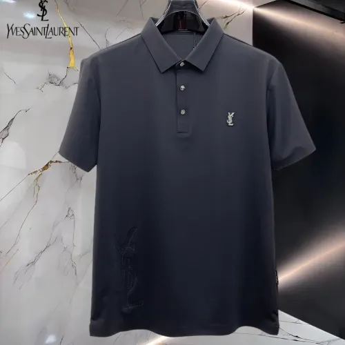 Yves Saint Laurent YSL T-shirts Short Sleeved For Men #1452424 $48.00 USD, Wholesale Replica Yves Saint Laurent YSL T-shirts