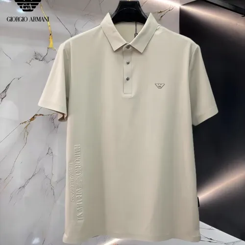 Armani T-Shirts Short Sleeved For Men #1452453