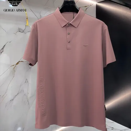 Armani T-Shirts Short Sleeved For Men #1452454
