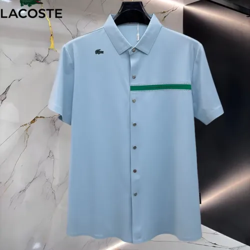 Lacoste Shirts Short Sleeved For Men #1452489 $52.00 USD, Wholesale Replica Lacoste Shirts