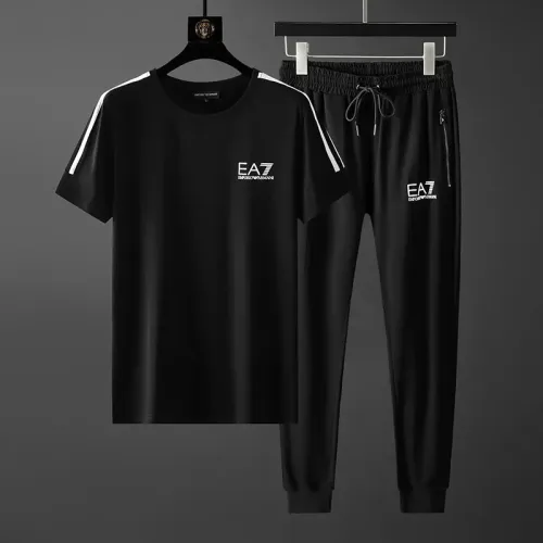 Armani Tracksuits Short Sleeved For Men #1452537