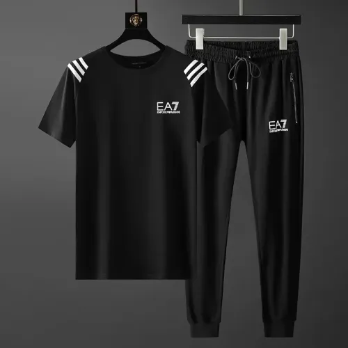 Armani Tracksuits Short Sleeved For Men #1452538