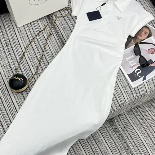 Prada Dresses Short Sleeved For Women #1452540 $64.00 USD, Wholesale Replica Prada Dresses