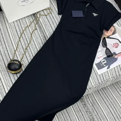 Prada Dresses Short Sleeved For Women #1452541 $64.00 USD, Wholesale Replica Prada Dresses