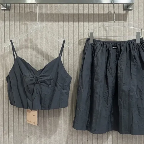 MIU MIU Tracksuits Sleeveless For Women #1452551 $72.00 USD, Wholesale Replica MIU MIU Tracksuits