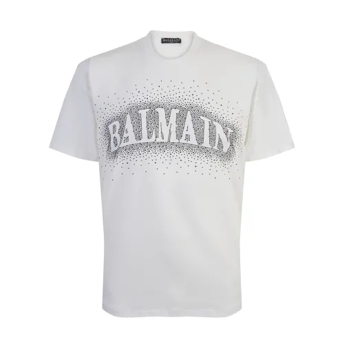 Balmain T-Shirts Short Sleeved For Unisex #1452596 $32.00 USD, Wholesale Replica Balmain T-Shirts