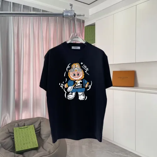 Chanel T-Shirts Short Sleeved For Unisex #1452673 $42.00 USD, Wholesale Replica Chanel T-Shirts