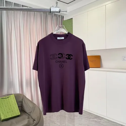 Chanel T-Shirts Short Sleeved For Unisex #1452680 $42.00 USD, Wholesale Replica Chanel T-Shirts