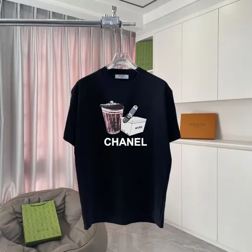 Chanel T-Shirts Short Sleeved For Unisex #1452689 $42.00 USD, Wholesale Replica Chanel T-Shirts