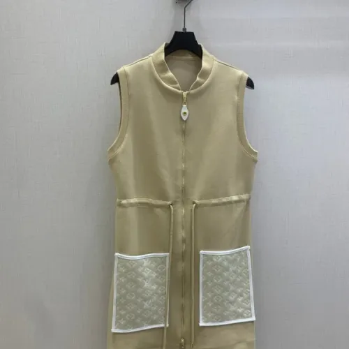 Louis Vuitton LV Dresses Sleeveless For Women #1452718 $76.00 USD, Wholesale Replica Louis Vuitton LV Dresses