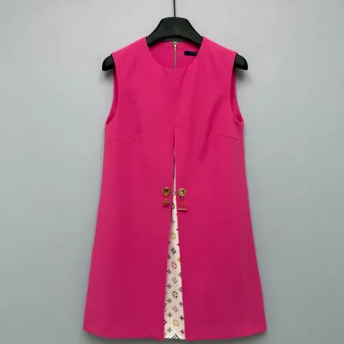 Louis Vuitton LV Dresses Sleeveless For Women #1452721 $128.00 USD, Wholesale Replica Louis Vuitton LV Dresses