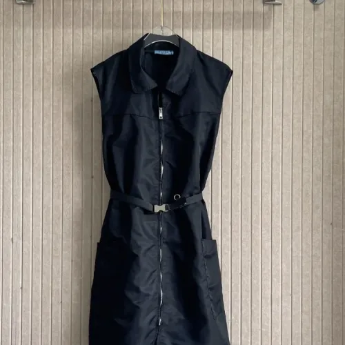 Prada Dresses Sleeveless For Women #1452737 $72.00 USD, Wholesale Replica Prada Dresses