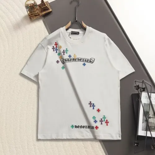 Chrome Hearts T-Shirts Short Sleeved For Unisex #1452823 $48.00 USD, Wholesale Replica Chrome Hearts T-Shirts
