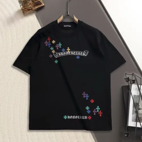 Chrome Hearts T-Shirts Short Sleeved For Unisex #1452824 $48.00 USD, Wholesale Replica Chrome Hearts T-Shirts