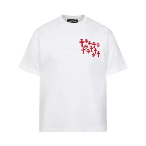 Chrome Hearts T-Shirts Short Sleeved For Unisex #1452827 $45.00 USD, Wholesale Replica Chrome Hearts T-Shirts