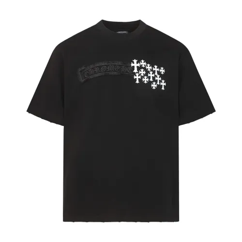 Chrome Hearts T-Shirts Short Sleeved For Unisex #1452828 $45.00 USD, Wholesale Replica Chrome Hearts T-Shirts