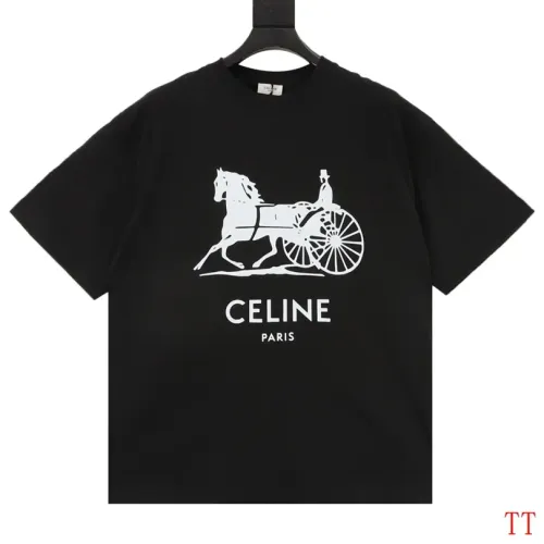 Celine T-Shirts Short Sleeved For Unisex #1452851 $36.00 USD, Wholesale Replica Celine T-Shirts