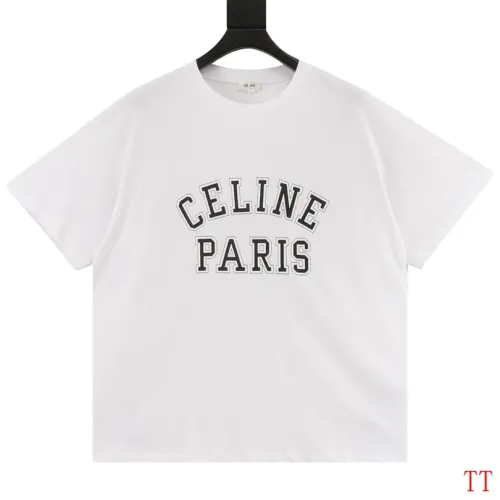 Celine T-Shirts Short Sleeved For Unisex #1452854 $36.00 USD, Wholesale Replica Celine T-Shirts