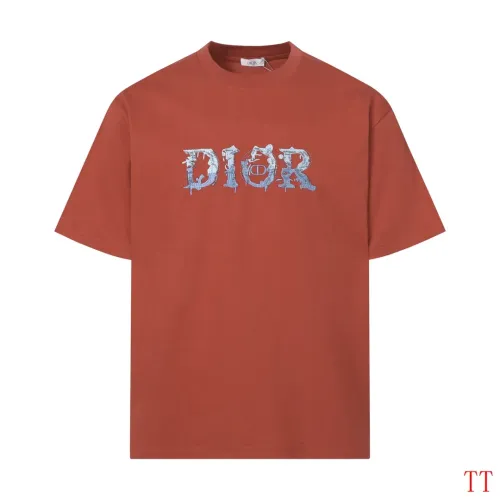 Christian Dior T-Shirts Short Sleeved For Unisex #1452883 $40.00 USD, Wholesale Replica Christian Dior T-Shirts