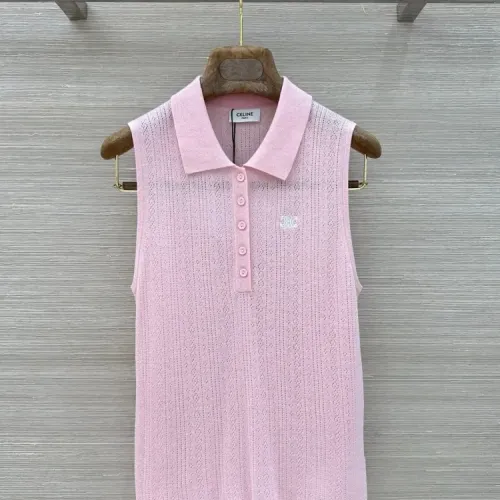 Celine T-Shirts Sleeveless For Women #1452936 $80.00 USD, Wholesale Replica Celine T-Shirts