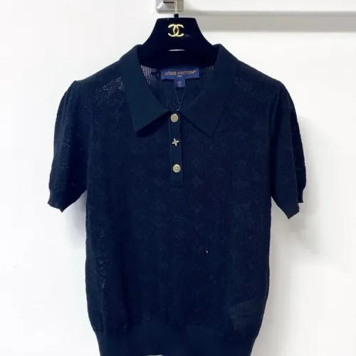 Louis Vuitton LV T-Shirts Short Sleeved For Women #1452960 $96.00 USD, Wholesale Replica Louis Vuitton LV T-Shirts
