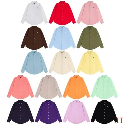 Replica Ralph Lauren Polo Shirts Long Sleeved For Unisex #1452980 $52.00 USD for Wholesale